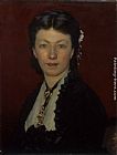 Mme Canvas Paintings - Portrait de Mme Neyt